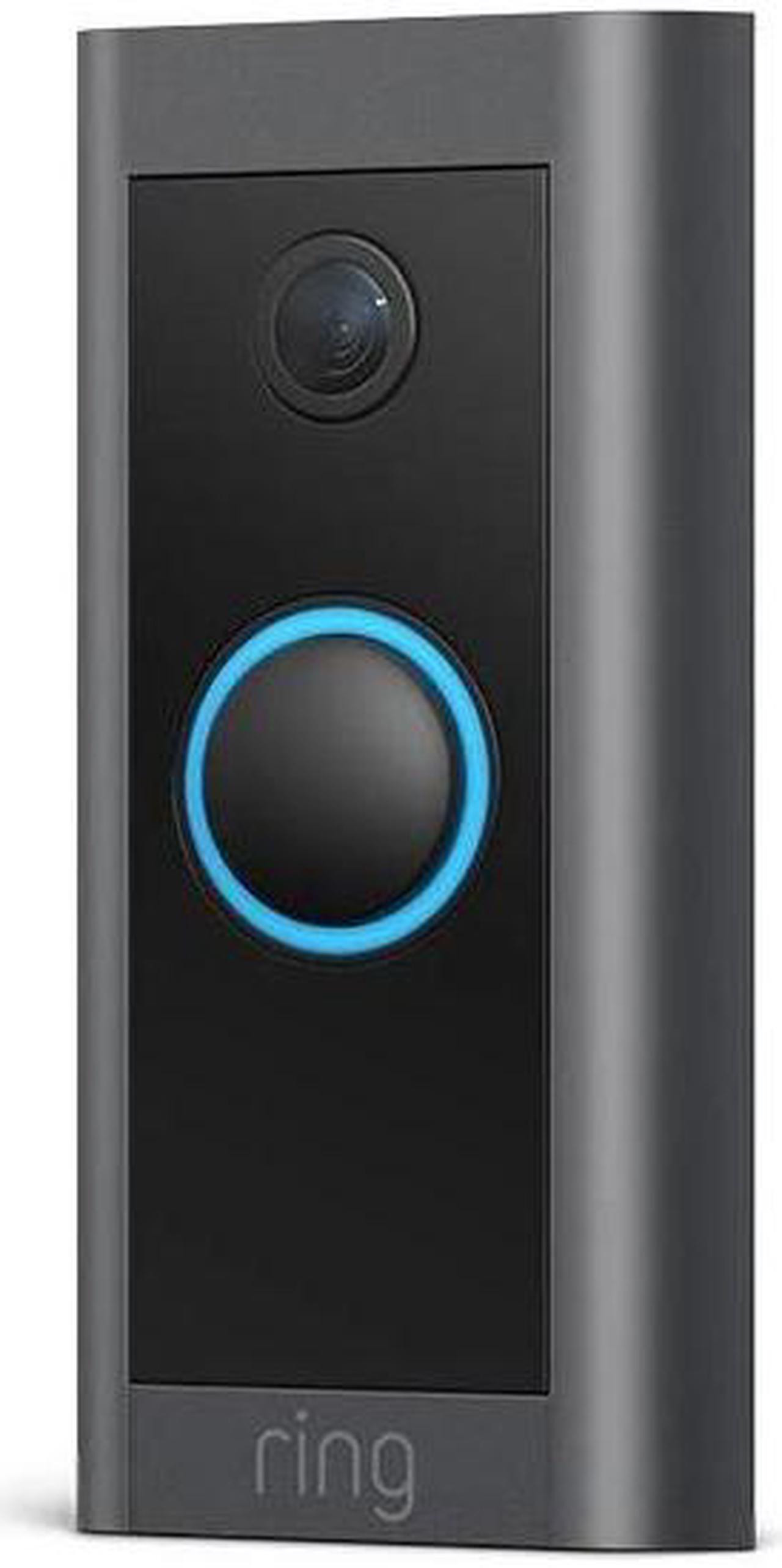 Alt view image 18 of 20 - Ring Wi-Fi Video Doorbell Wired - Black