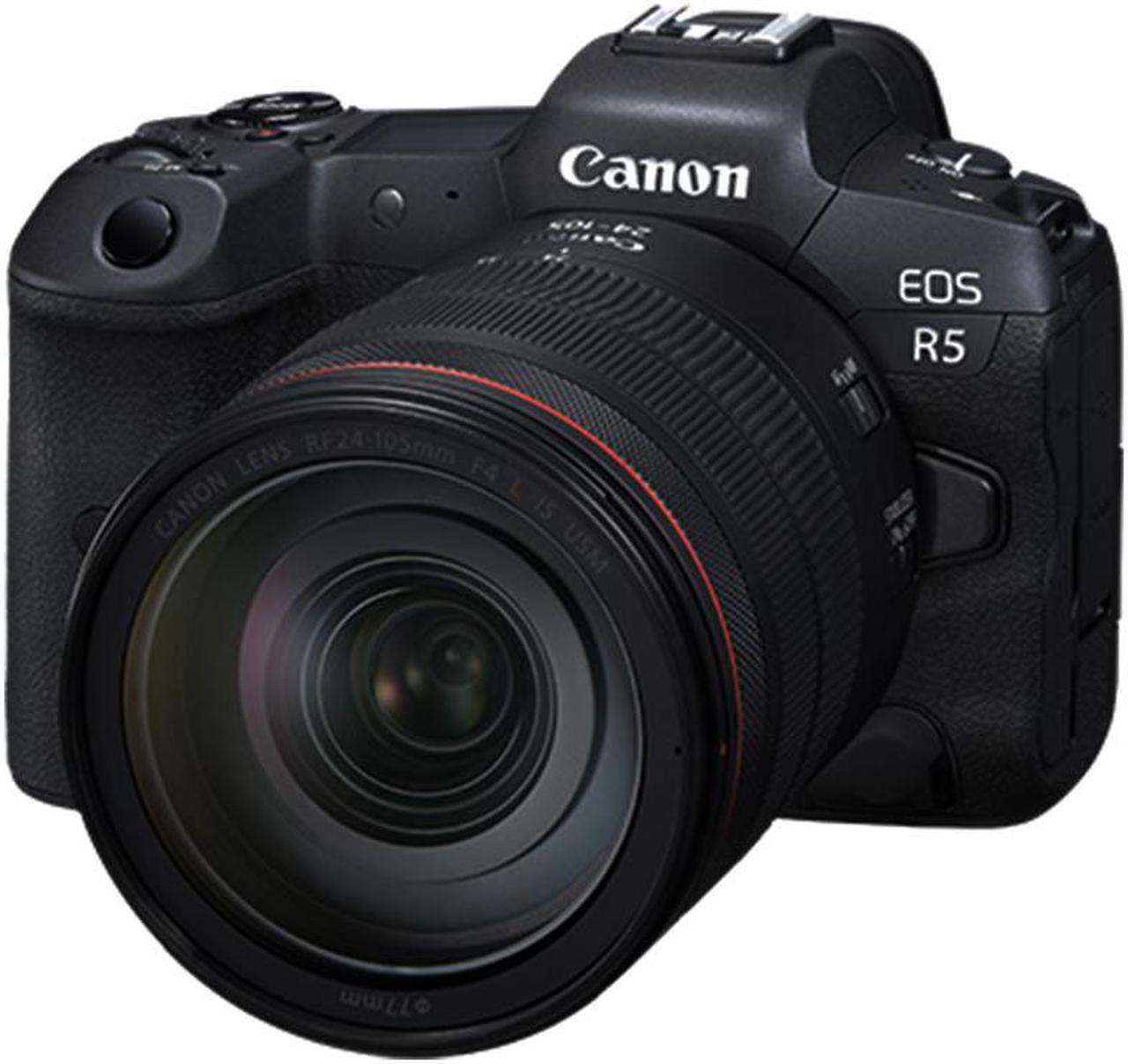 Alt view image 9 of 20 - Canon EOS R5 Mirrorless Camera- Body Only