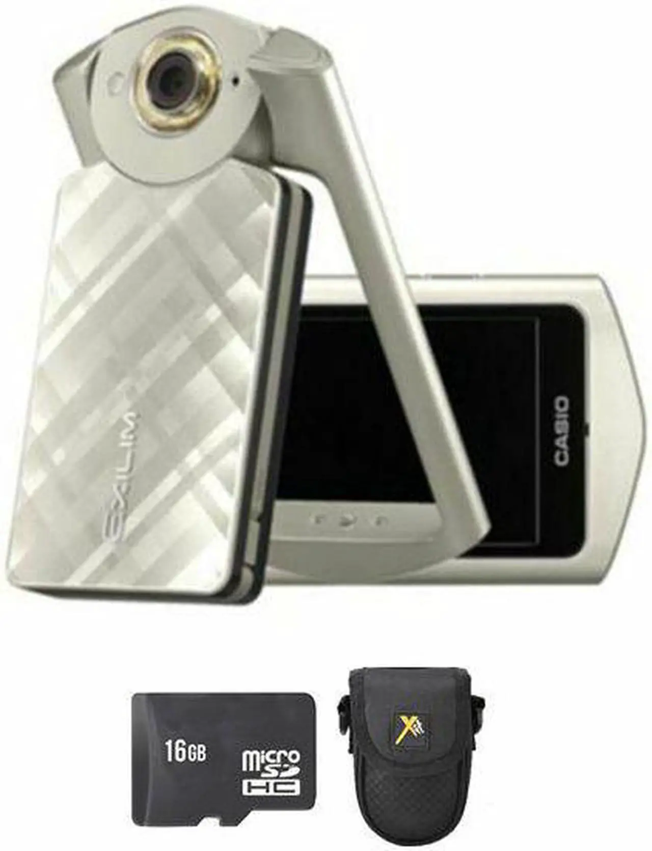 Alt view image 2 of 2 - casio 11.1 mp exilim high speed ex-tr50 ex-tr500 self-portrait beauty/selfie digital camera (gold) - international version (no