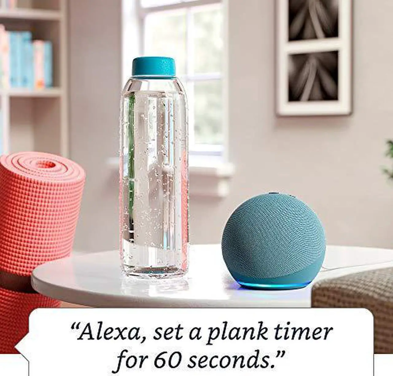 Alt view image 15 of 20 - Echo Dot (4th Gen) | Smart Speaker with Alexa | Glacier White