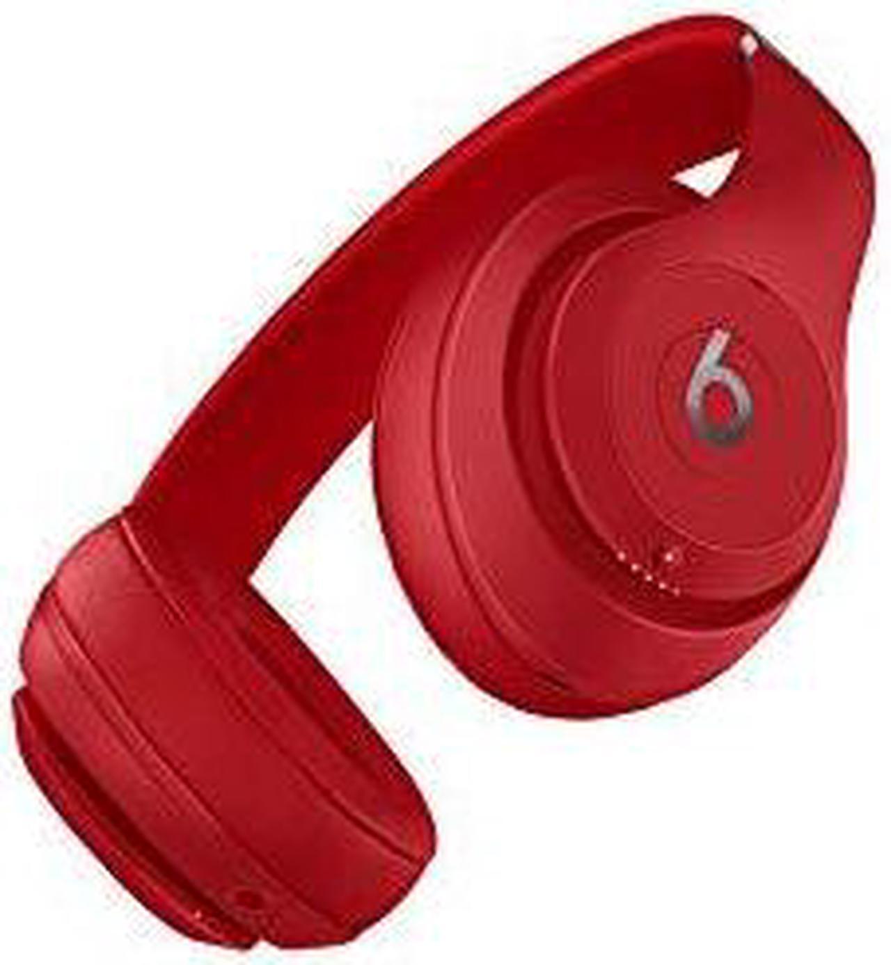 Alt view image 16 of 17 - Beats By Dr. Dre Studio3 Wireless BlueTooth Headphones Red MQD02LL/A