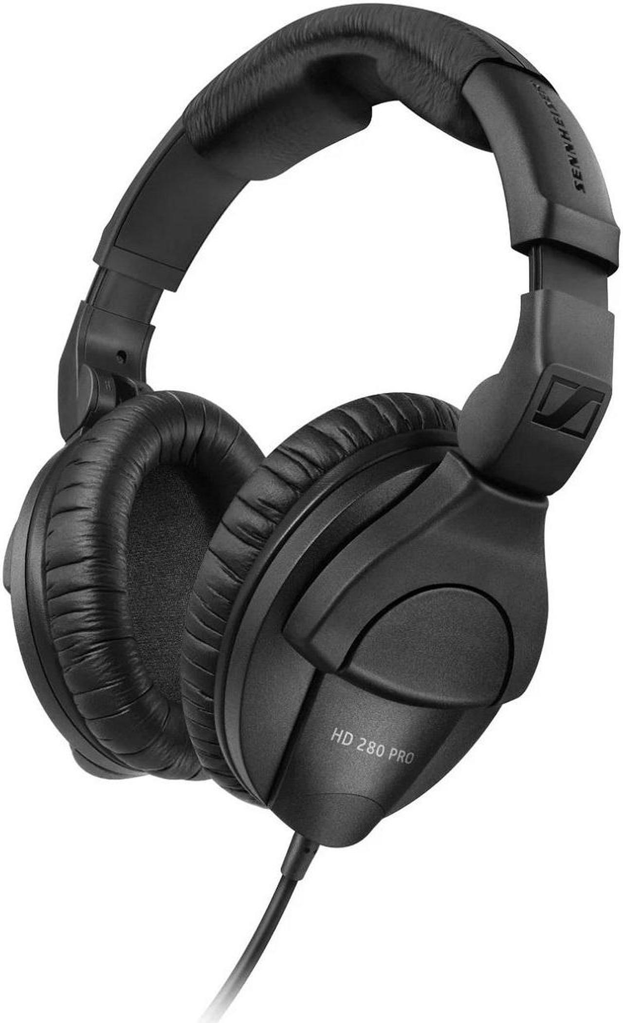 Alt view image 8 of 20 - Sennheiser HD 280 PRO Closed-Back Headphones Black