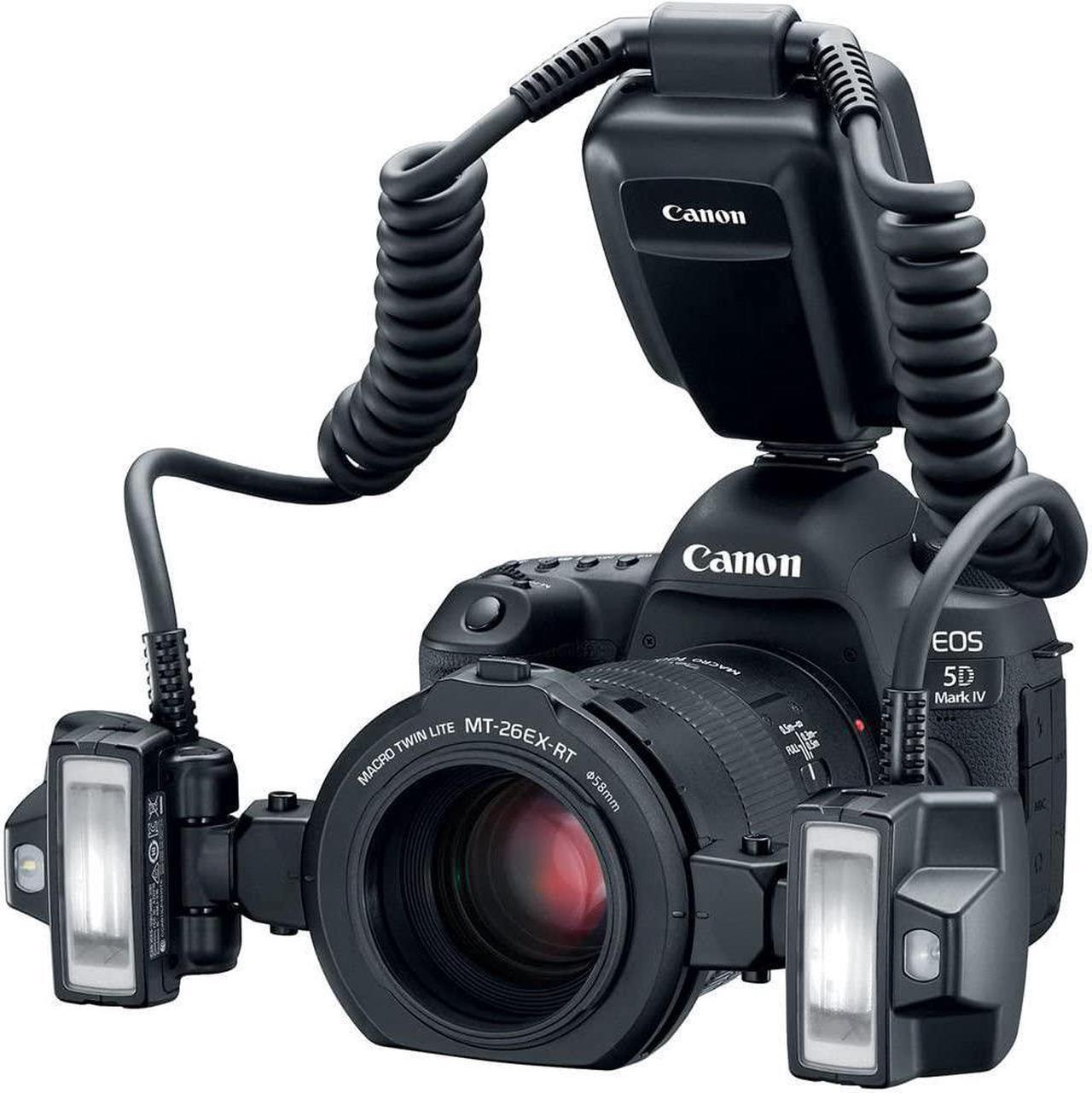 Alt view image 4 of 4 - Canon MT-26EX-RT Macro Twin Lite 2398C002 Bundle with 64GB SanDisk Extreme Card