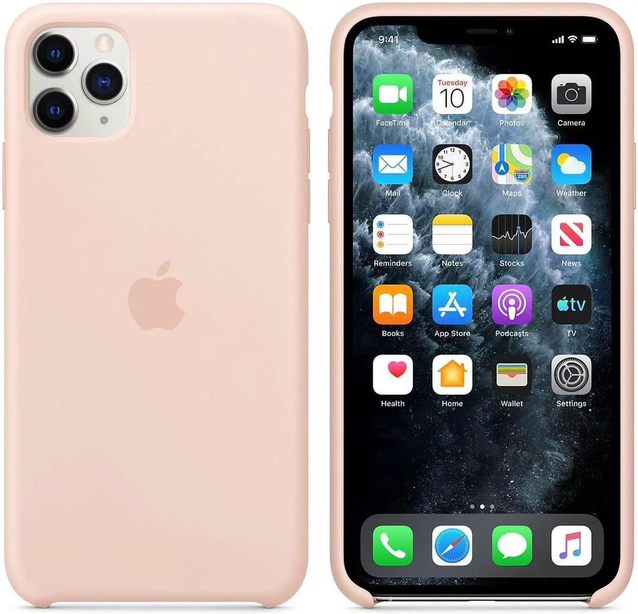 Alt view image 3 of 4 - iPhone 11 Pro Max Silicone Case - Pink Sand