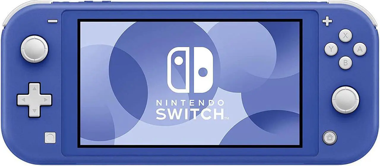 Alt view image 3 of 4 - Nintendo Switch Lite (Blue) Gaming Console Bundle with Animal Crossing