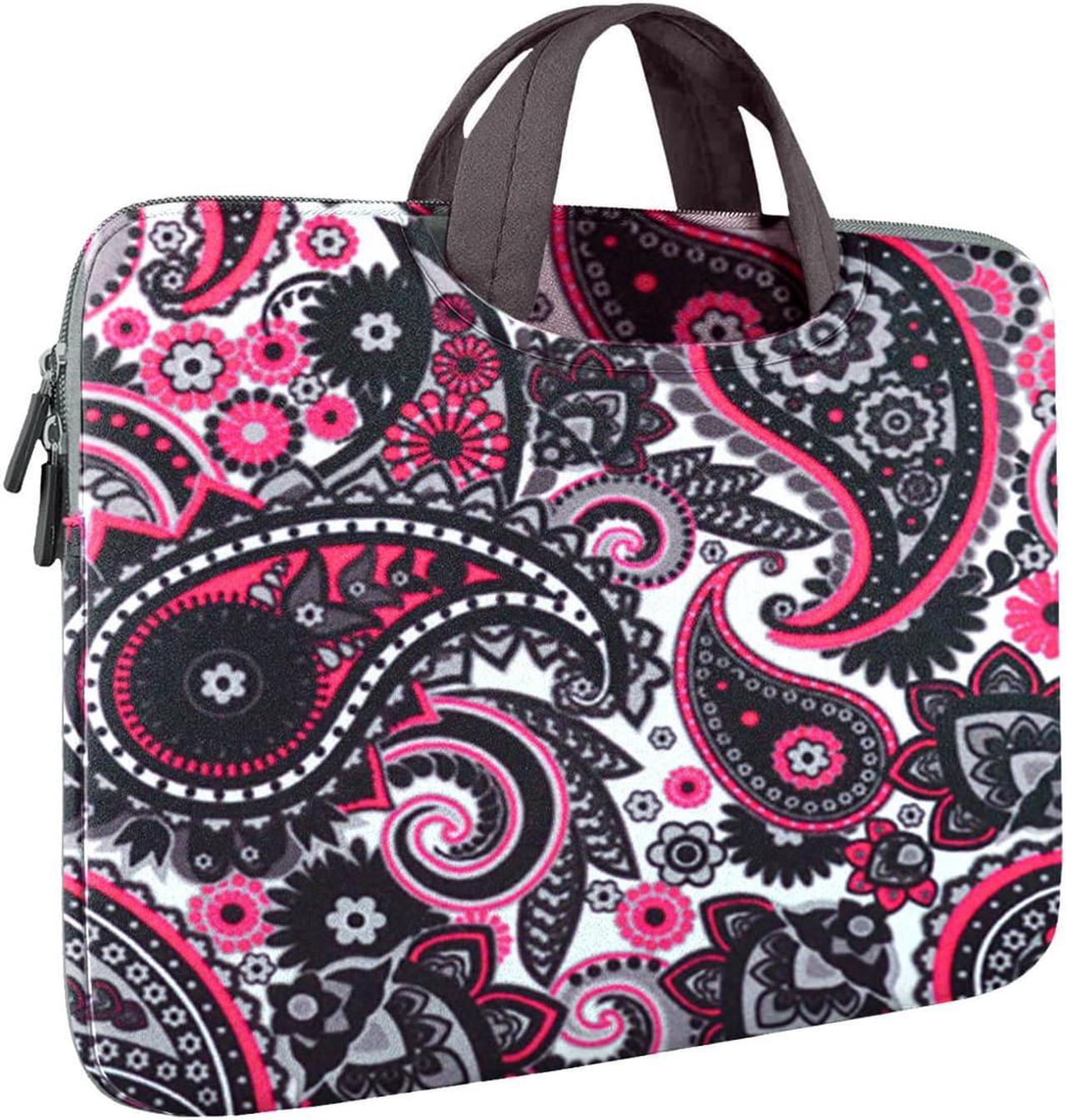 Alt view image 2 of 4 - Tablet Travel Accessory Bundle with Black Paisley Sleeve