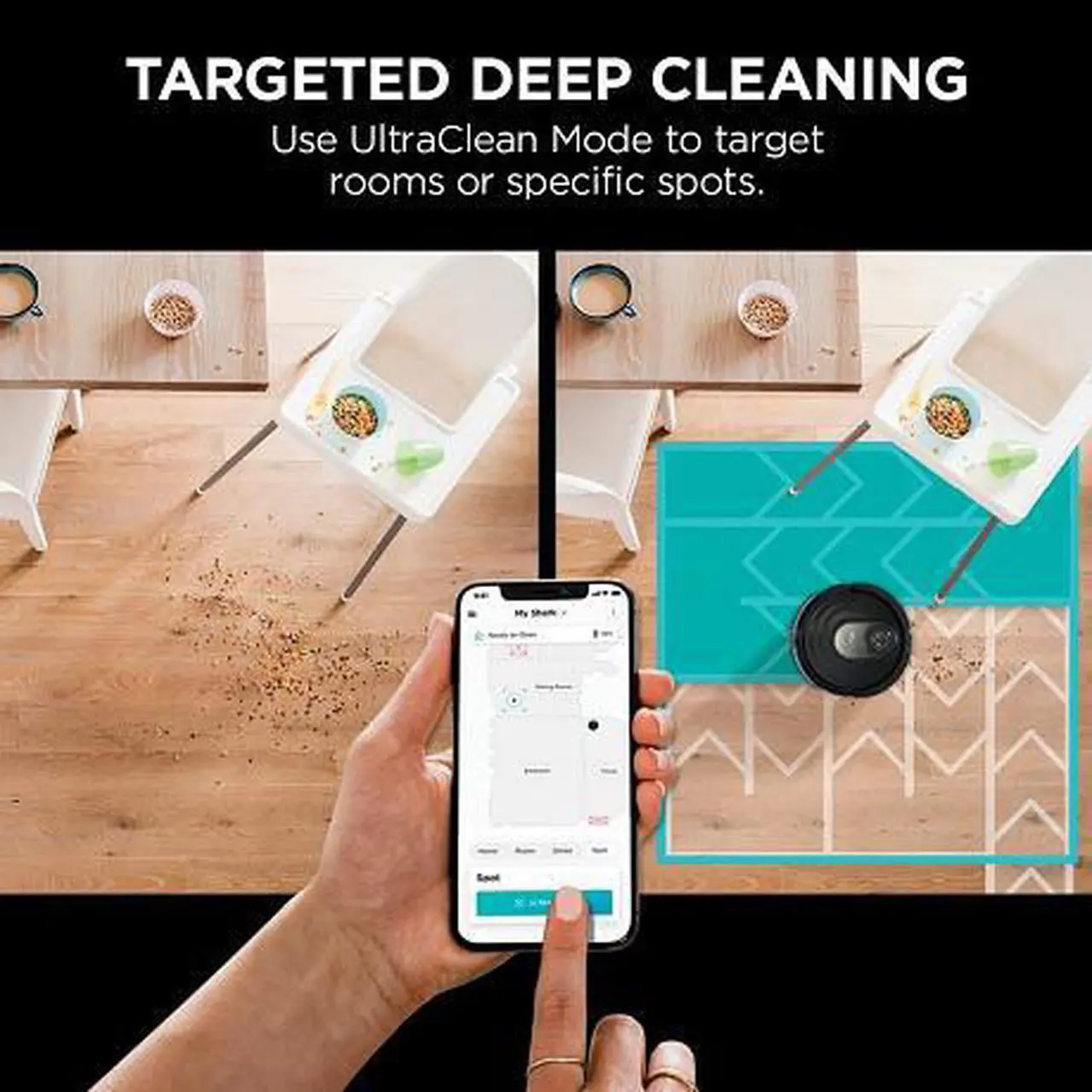 Alt view image 2 of 10 - Shark AV2001WD AI VACMOP 2-in-1 Robot Vacuum
