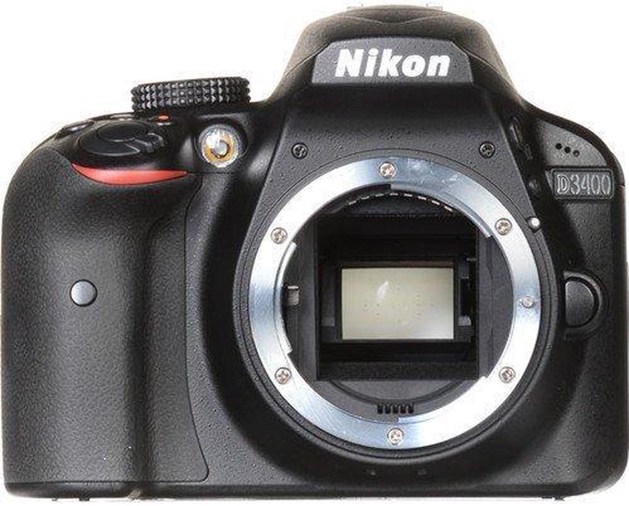 Alt view image 2 of 4 - Nikon D3400 DSLR Camera (Body Only) (Renewed)