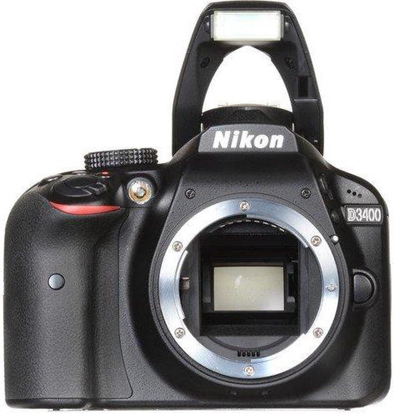 Alt view image 3 of 4 - Nikon D3400 DSLR Camera (Body Only) (Renewed)