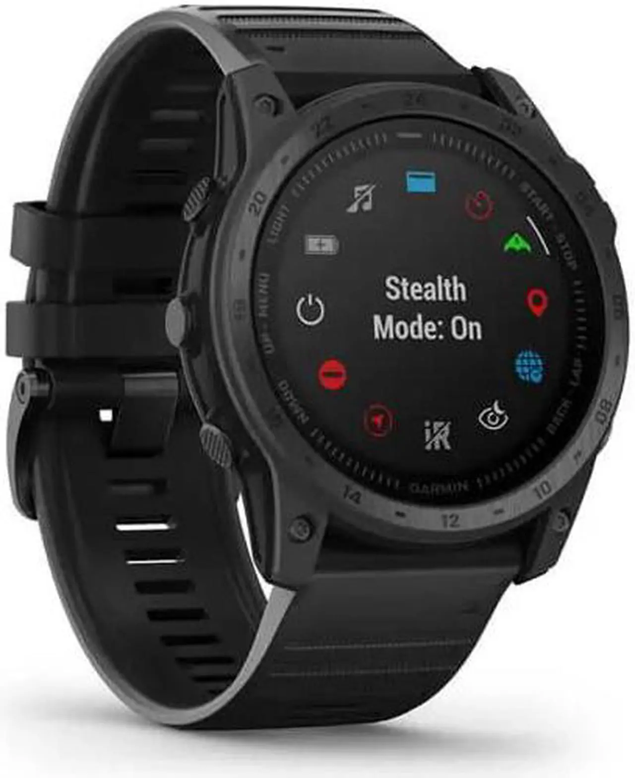 Alt view image 8 of 15 - Garmin Tactix 7 Standard Edition Premium Tactical GPS Smartwatch w/Silicone Band