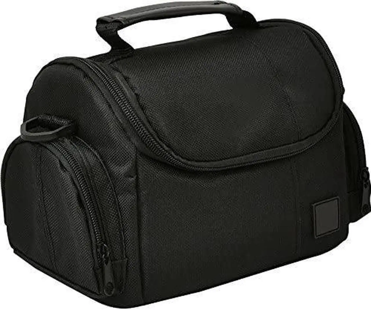 Alt view image 4 of 6 - Medium Soft Padded Digital SLR camera Travel case/Bag with clip-on Detachable and Adjustable Strap for Nikon D3000, D3100, D3200, D3300, D3400, D5000, D5100, D5200, D5300, D5500, D5600 DSLR cameras