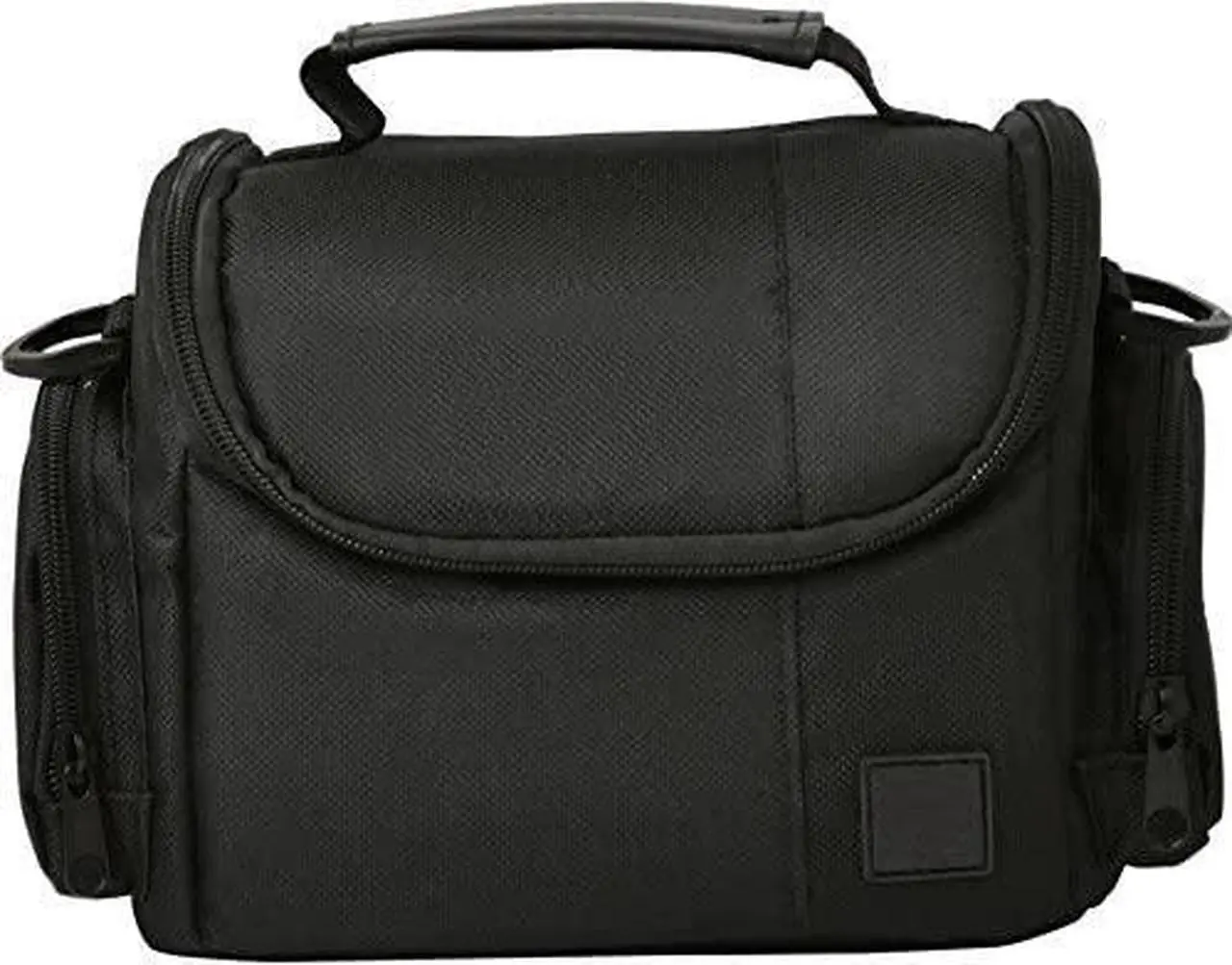 Alt view image 3 of 6 - Medium Soft Padded Digital SLR camera Travel case/Bag with clip-on Detachable and Adjustable Strap for Nikon D3000, D3100, D3200, D3300, D3400, D5000, D5100, D5200, D5300, D5500, D5600 DSLR cameras