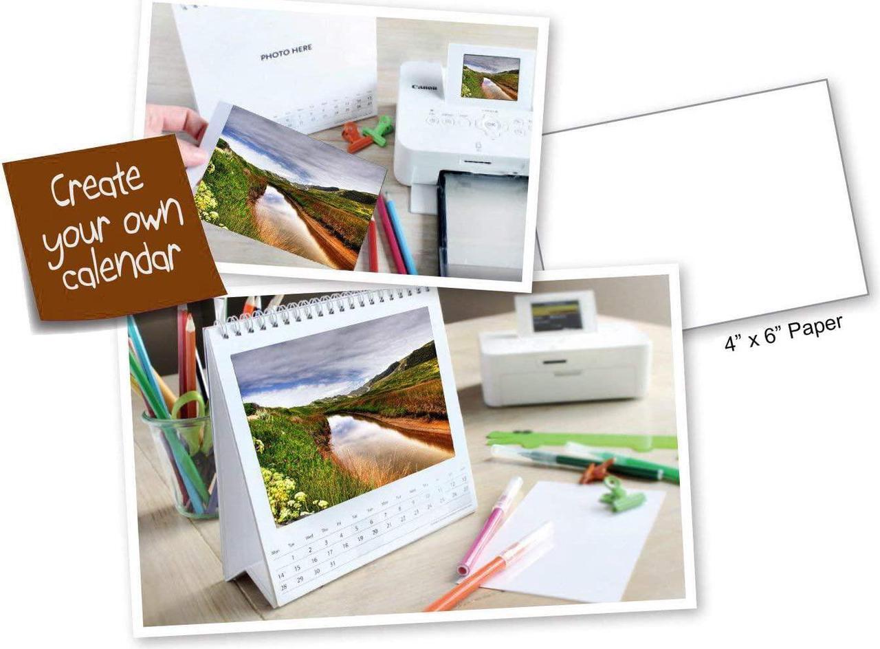 Alt view image 9 of 9 - Canon RP-108 High-Capacity Color Ink/Paper Set includes 216 Ink Paper Sheets + 4 Ink Toners for SELPHY CP1300, CP1200, CP1000, CP910 & CP820 Printers + HeroFiber Ultra Gentle Cleaning Cloth