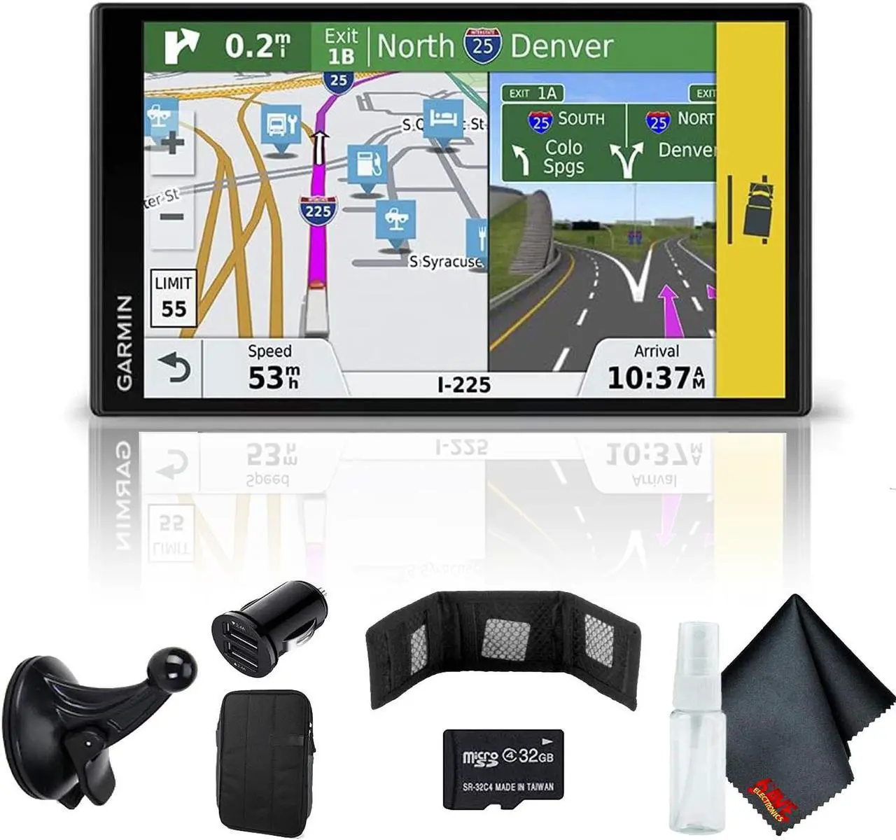 Garmin RV 780 GPS for RV and Camping Master Accessory Kit - Newegg.com