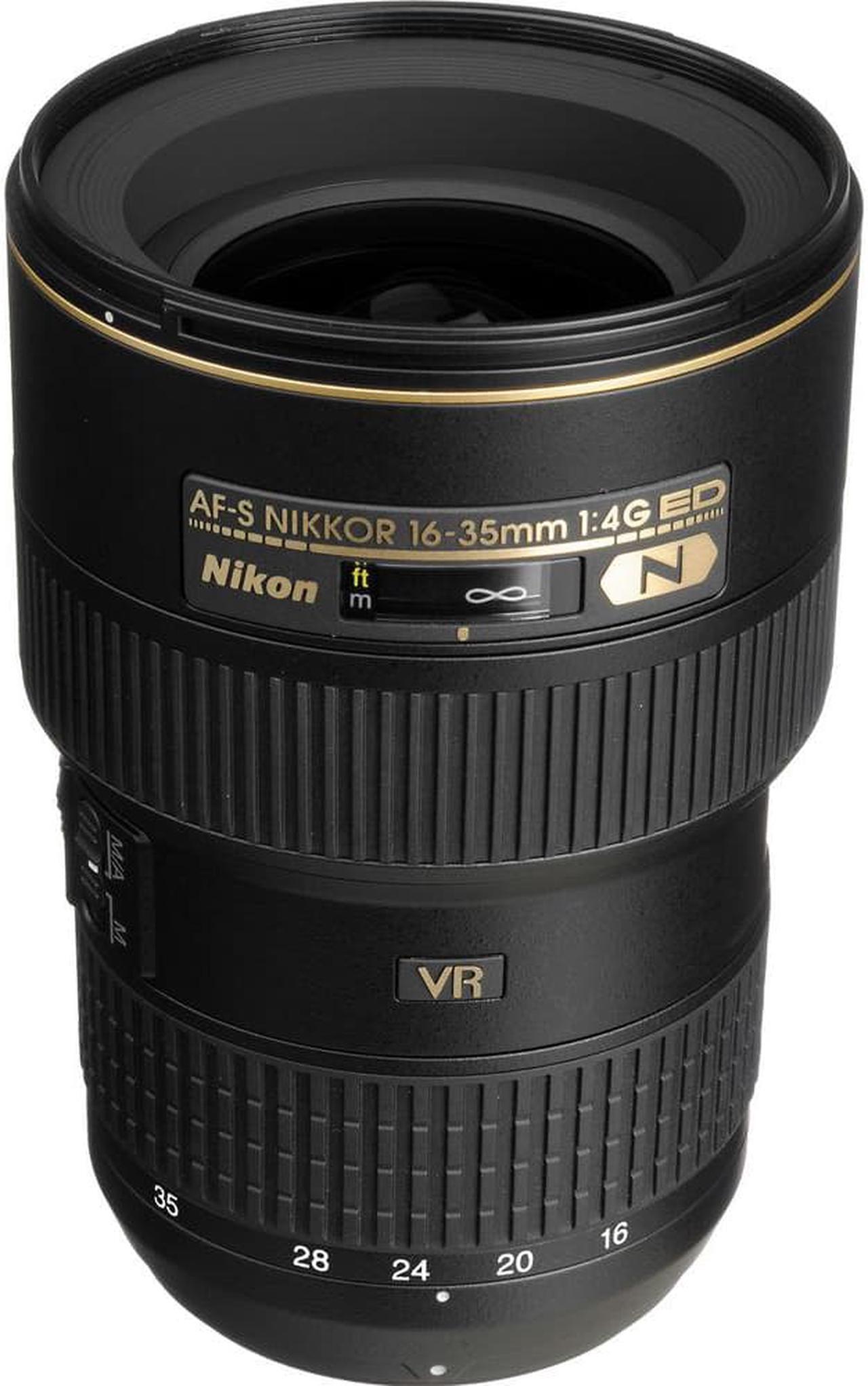 Alt view image 2 of 4 - Nikon AF-S 16-35mm f/4G ED VR Zoom Lens (2182) Intl Model Bundle