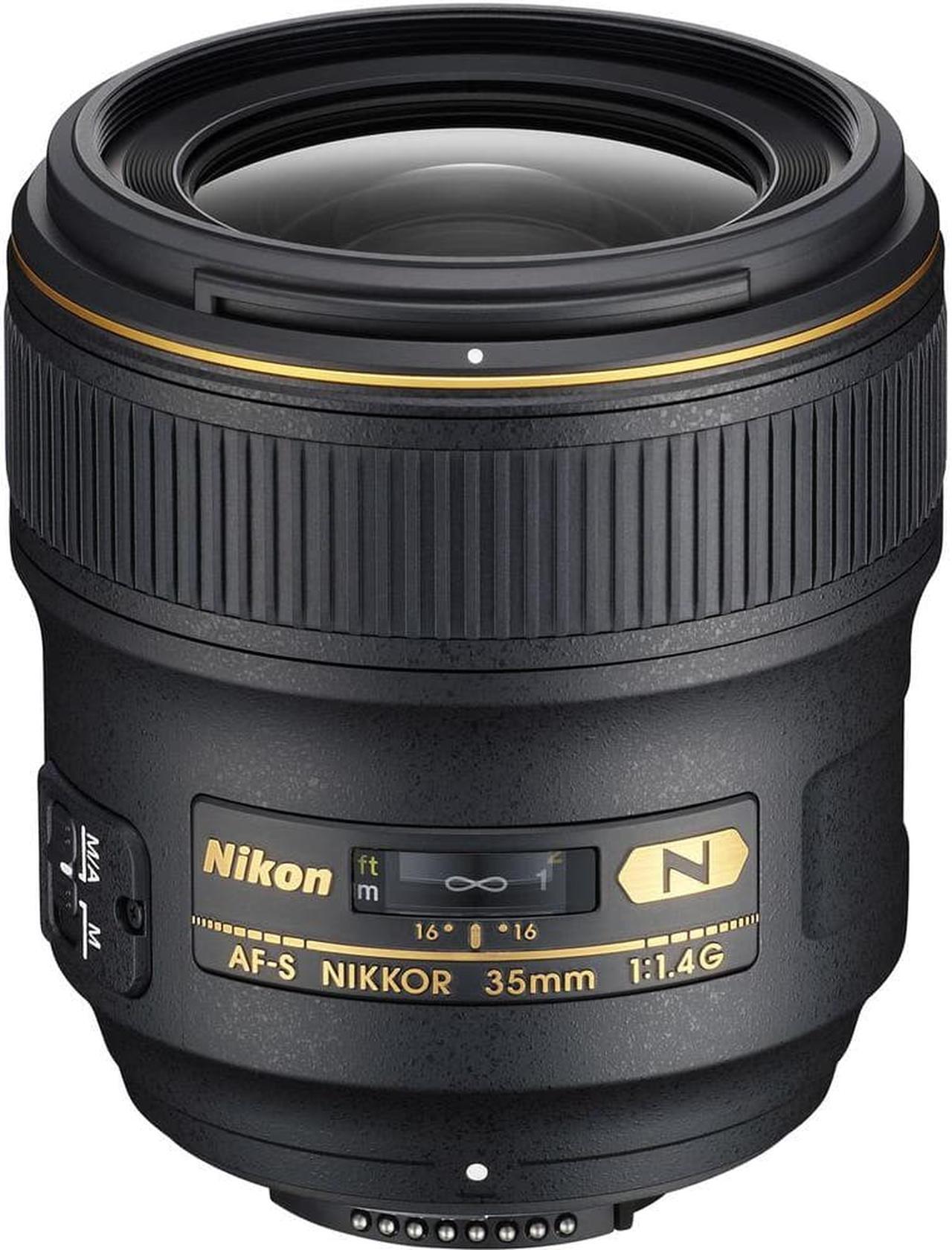 Alt view image 2 of 4 - Nikon AF-S 35mm f/1.4G Wide-Angle Prime Lens (2198) Intl Model Bundle