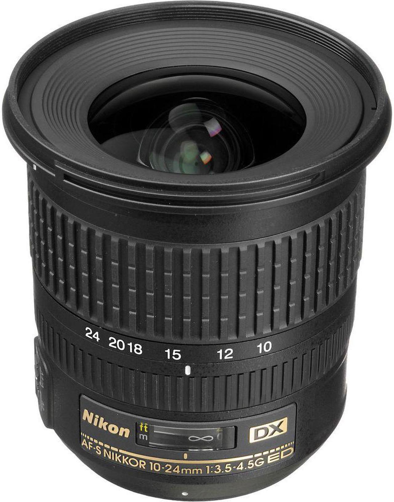 Alt view image 3 of 4 - Nikon AF-S DX 10-24mm f/3.5-4.5G ED Lens (2181) Intl Model Bundle