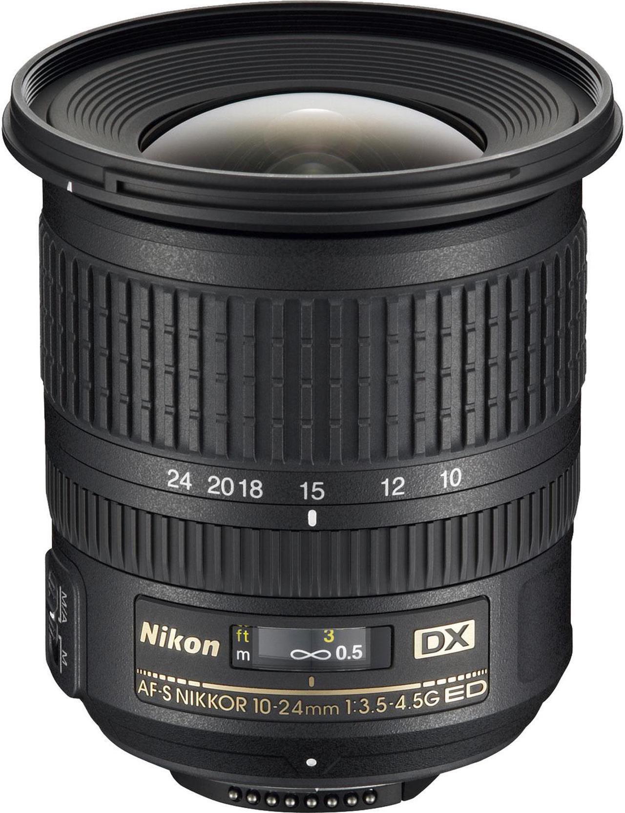 Alt view image 2 of 4 - Nikon AF-S DX 10-24mm f/3.5-4.5G ED Lens (2181) Intl Model Bundle