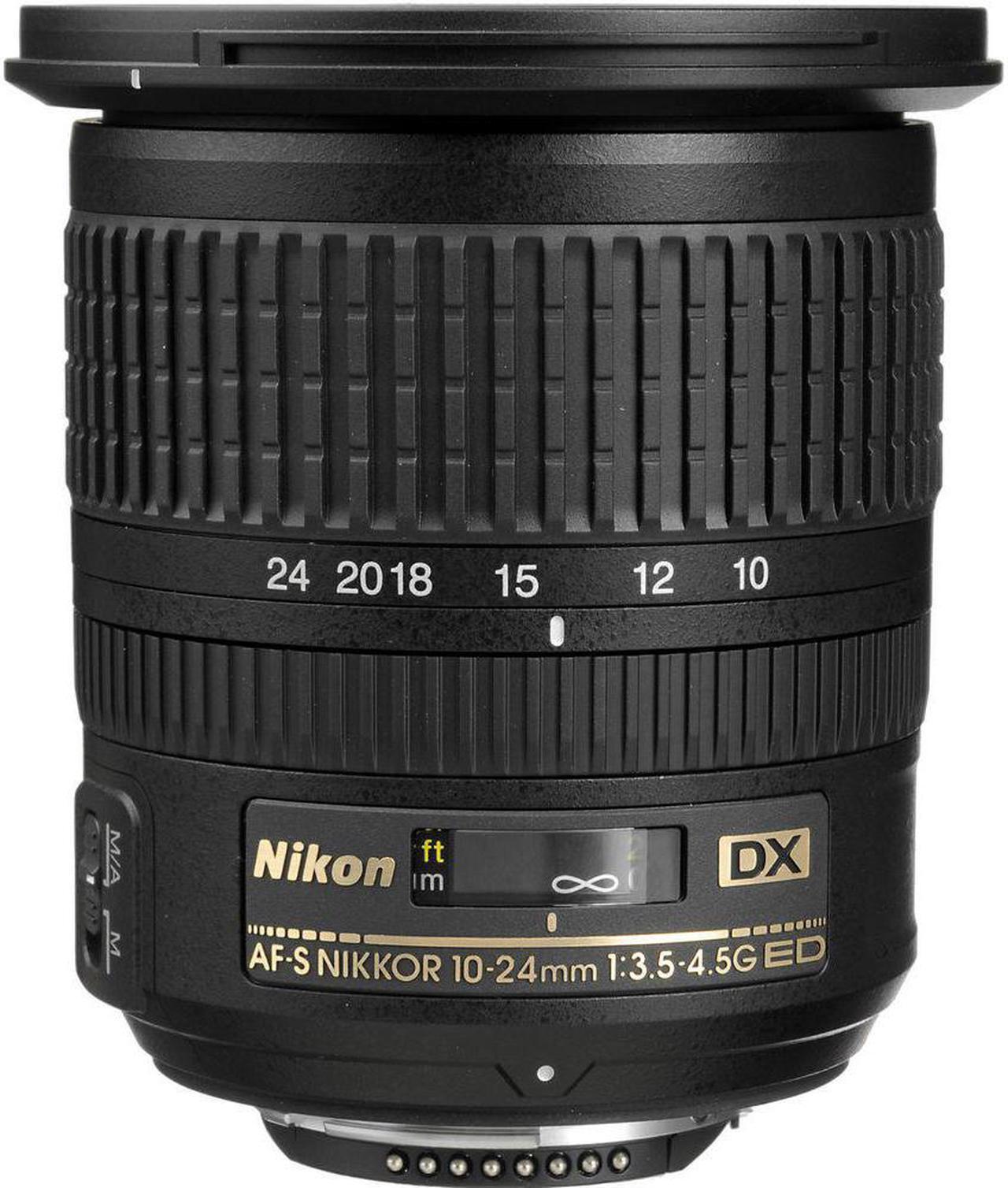Alt view image 4 of 4 - Nikon AF-S DX 10-24mm f/3.5-4.5G ED Lens (2181) Intl Model Bundle