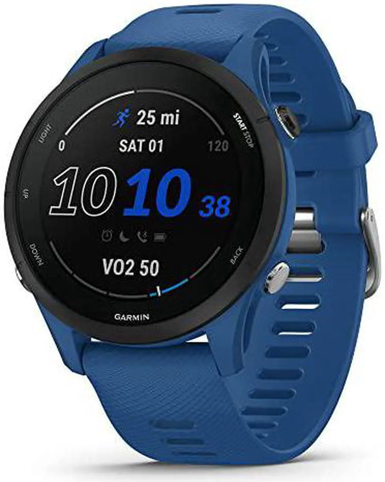 Alt view image 6 of 9 - Garmin Forerunner 255, Tidal Blue | Smart Watch 010-02641-01