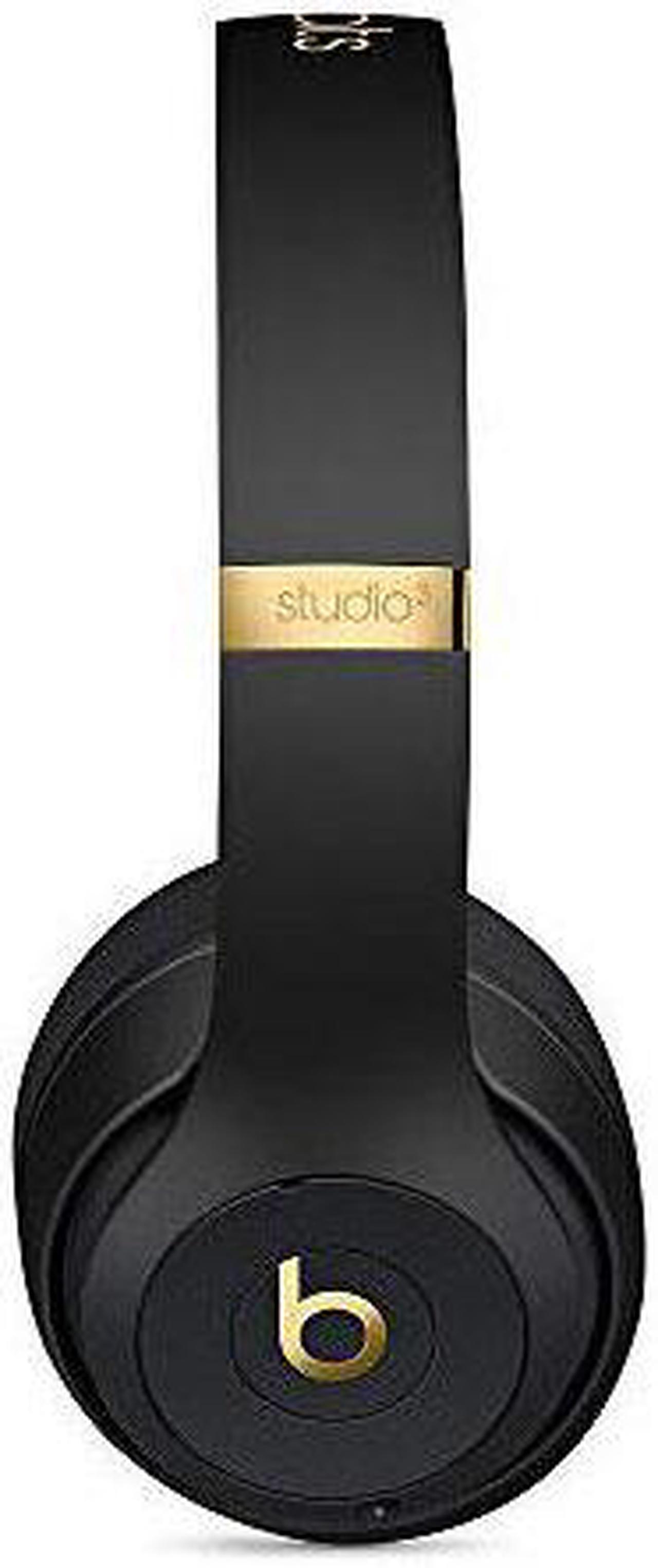 Alt view image 10 of 12 - Studio 3 Wireless Bluetooth Noise Cancelling Over-the-Ear Headphones Midnight Black - Skyline Collection MXJA2LL/A