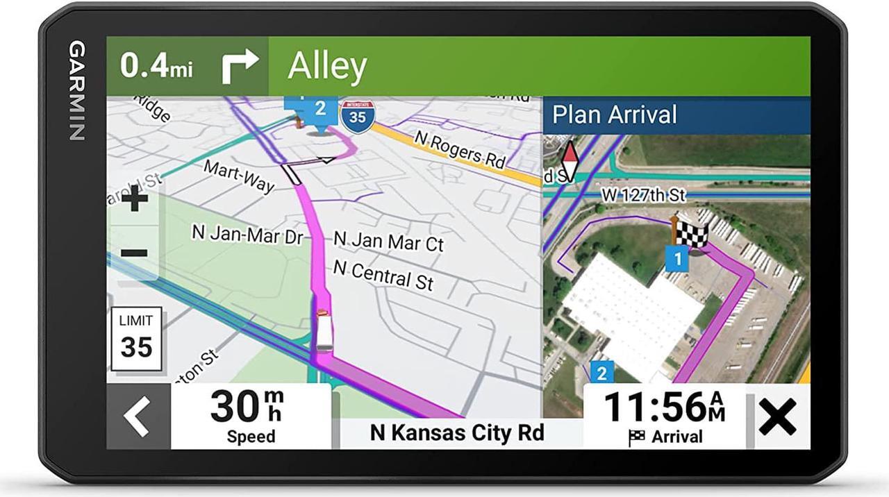 Alt view image 2 of 4 - Garmin Dezl OTR710 with Standard Accessories