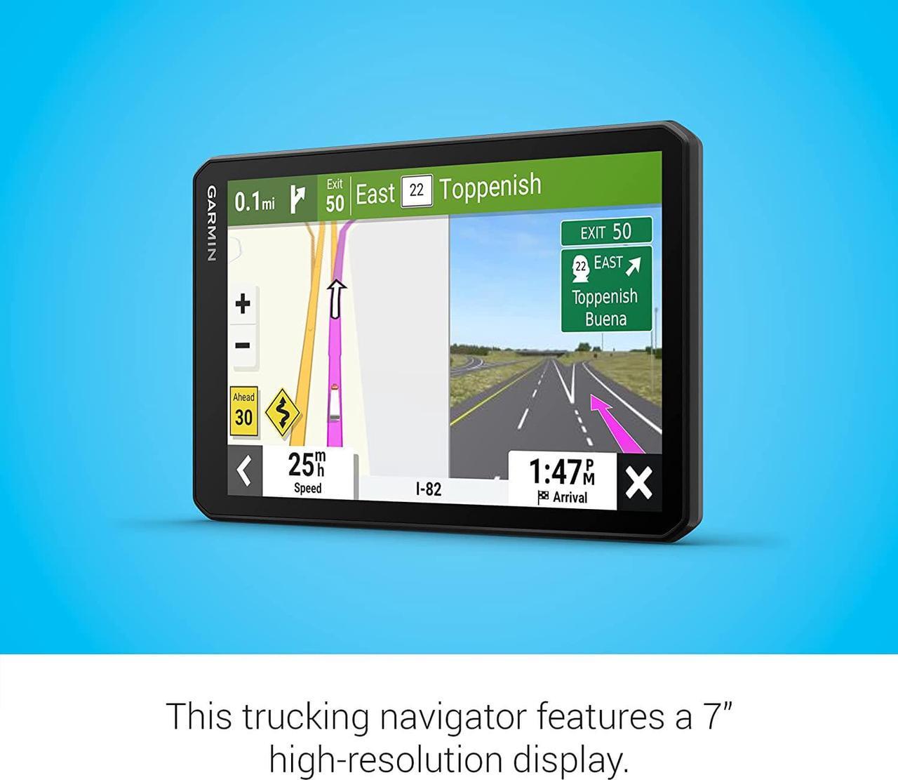 Alt view image 4 of 4 - Garmin Dezl OTR710 with Standard Accessories