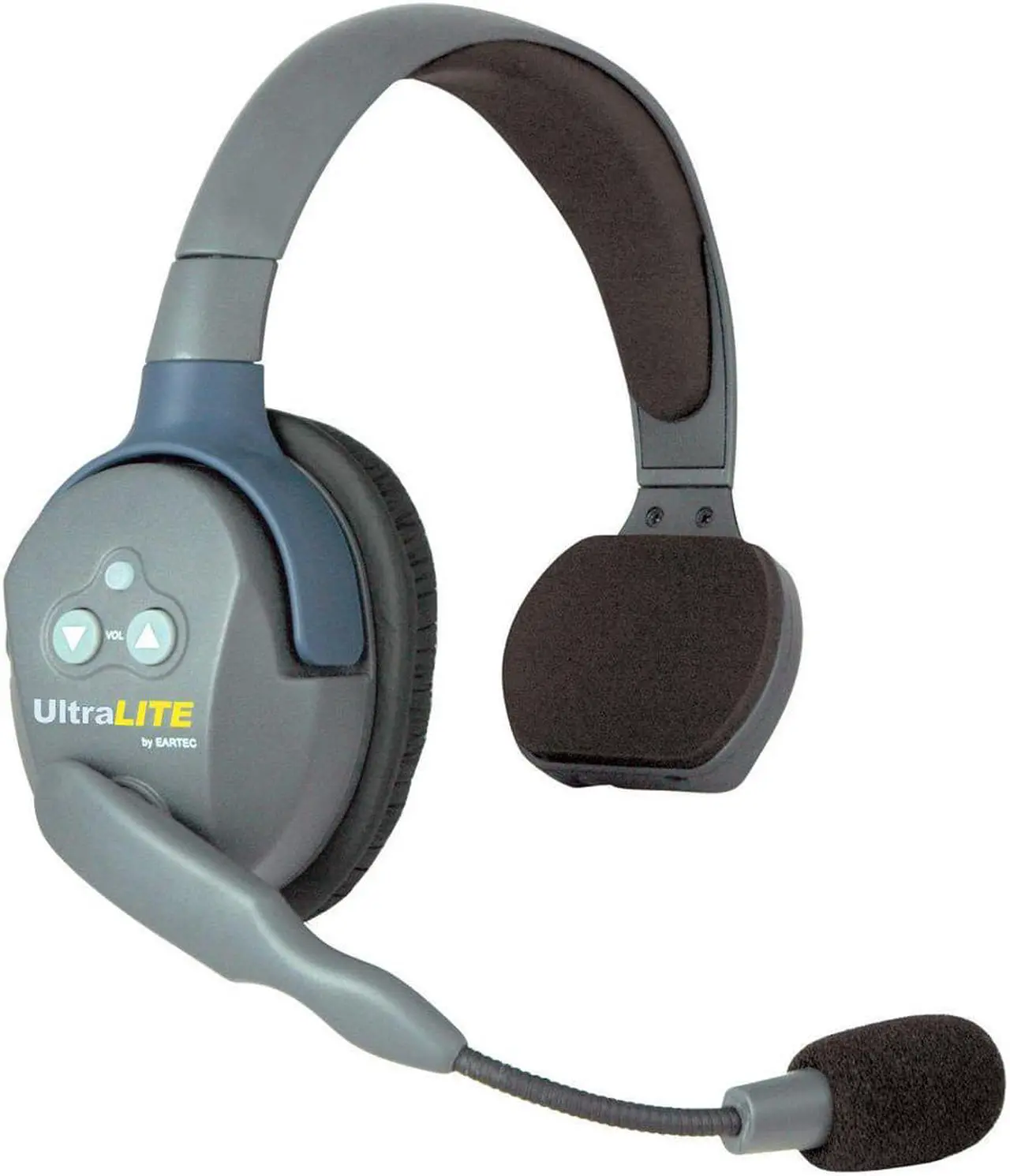 Alt view image 3 of 7 - Eartec UL3S UltraLITE Full Duplex Wireless Headset Communication for 3 Users - 3 Single Ear Headsets
