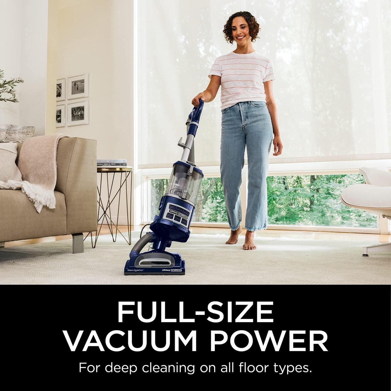 Alt view image 11 of 13 - Shark NV360 Navigator Lift-Away Deluxe Bagless Upright Canister Vacuum
