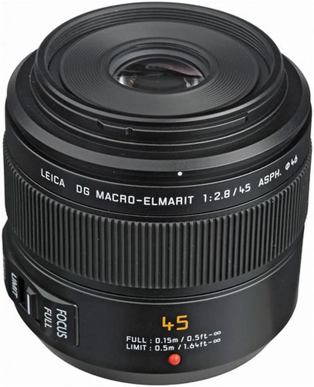 Alt view image 2 of 4 - Panasonic Leica DG Macro-Elmarit 45mm f/2.8 ASPH. MEGA O.I.S. Lens with 2x 64 Memory Cards (International Model)