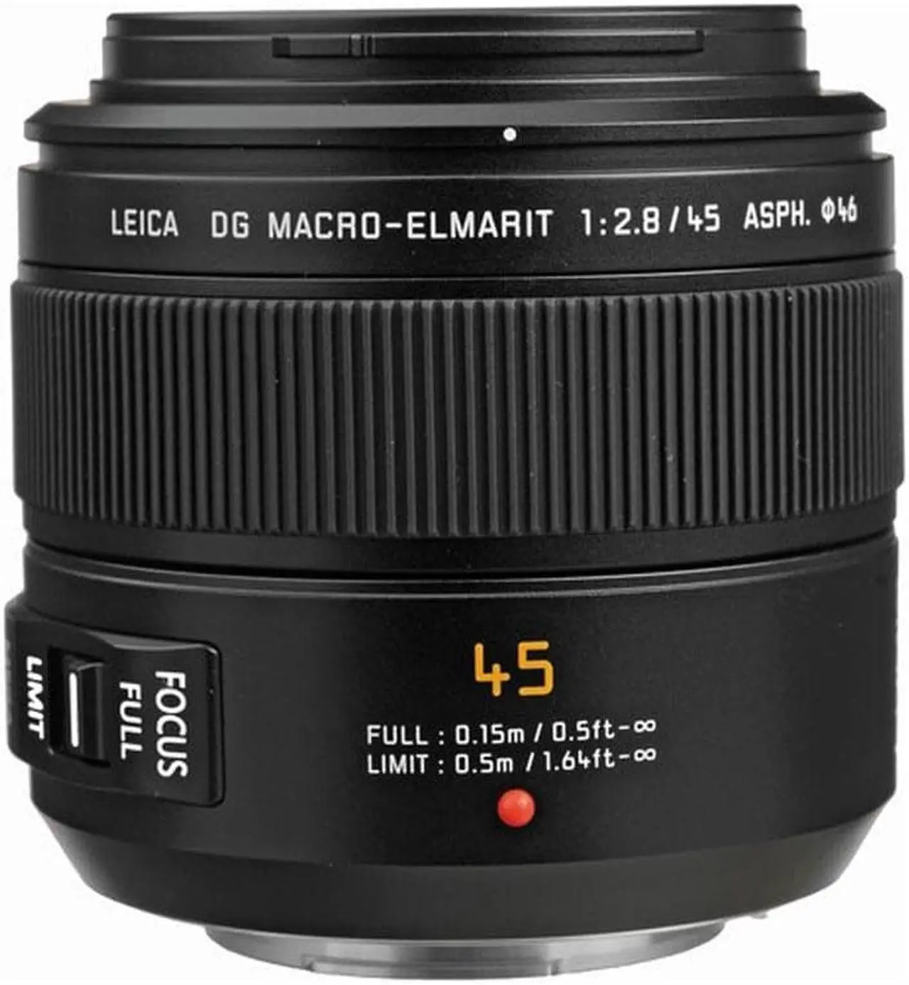 Alt view image 3 of 4 - Panasonic Leica DG Macro-Elmarit 45mm f/2.8 ASPH. MEGA O.I.S. Lens with 2x 64 Memory Cards (International Model)