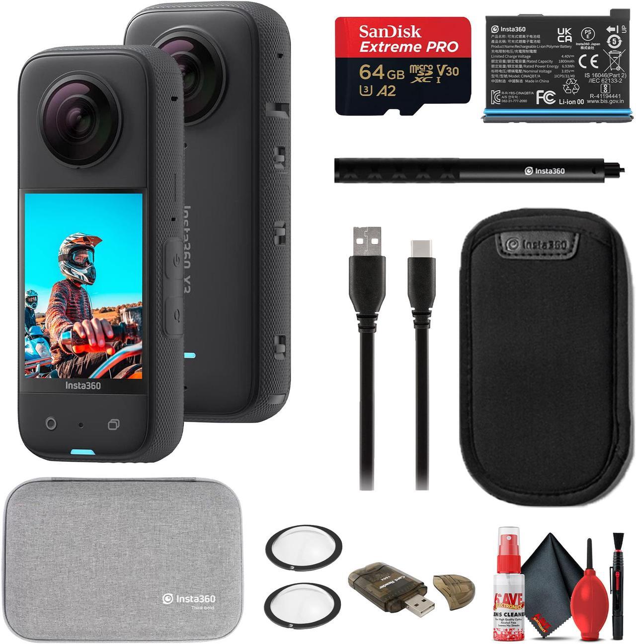 Alt view image 2 of 11 - GoPro HERO10 - Action Camera + 64GB Card, 50 Piece Accessory Kit and 2 Batteries