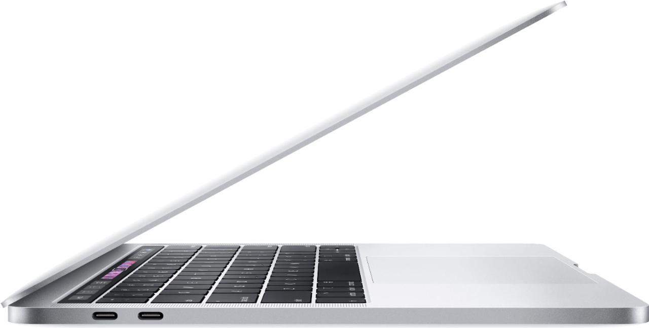Alt view image 3 of 5 - Apple MacBook Pro 13-inch (i5 1.4GHz, 512GB SSD) (Mid 2019, MUHQ2LL/A) - Silver (Renewed)