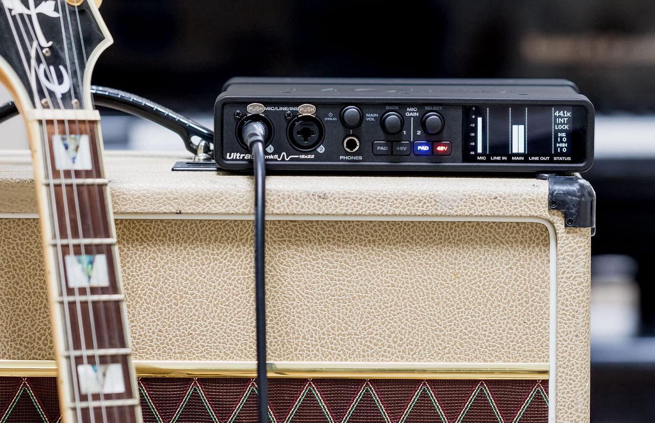 Alt view image 9 of 13 - Motu UltraLite-mk5 18x22 USB Audio Interface with DSP, Mixing and Effects