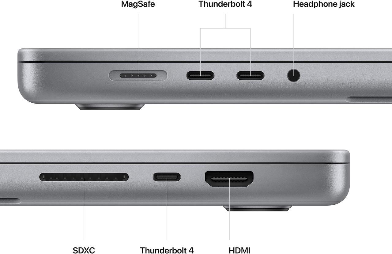 Alt view image 4 of 4 - Apple 2023 16" MacBook Pro M2 Max chip , 32GB Unified Memory, 1TB SSD Storage (Space Gray)