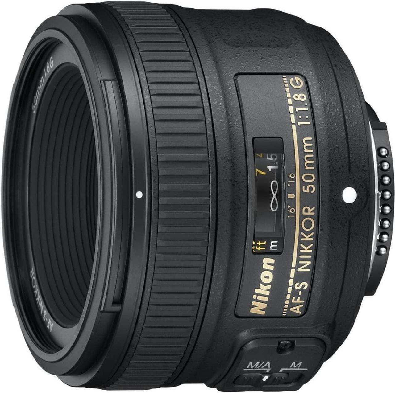 Alt view image 2 of 4 - Nikon AF-S NIKKOR 50mm f/1.8G Prime Lens Bundle Kit - (International Version)