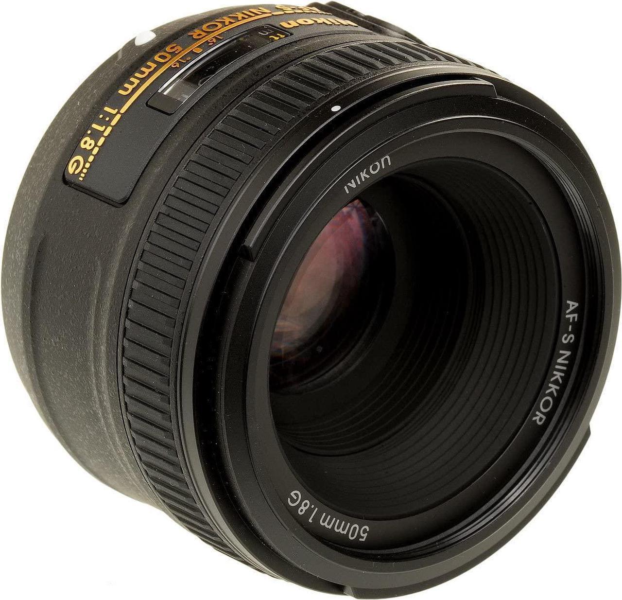 Alt view image 3 of 4 - Nikon AF-S NIKKOR 50mm f/1.8G Prime Lens Bundle Kit - (International Version)