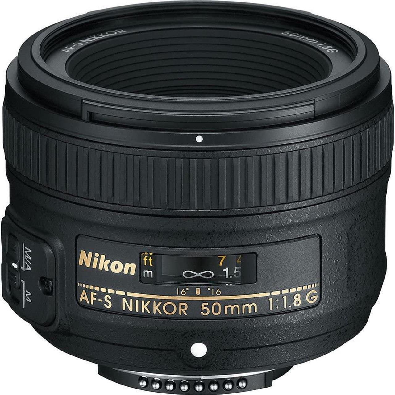 Alt view image 4 of 4 - Nikon AF-S NIKKOR 50mm f/1.8G Prime Lens Bundle Kit - (International Version)