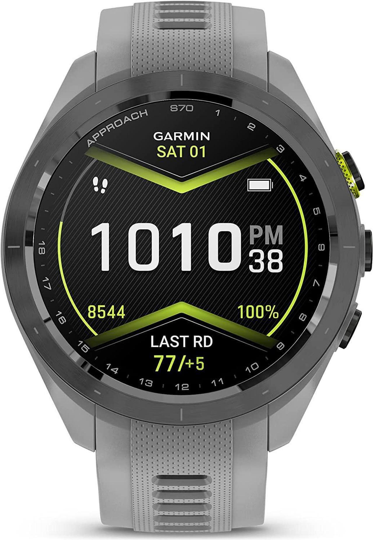 Alt view image 2 of 4 - Garmin Approach S70S, Gray (42mm) with Accessories