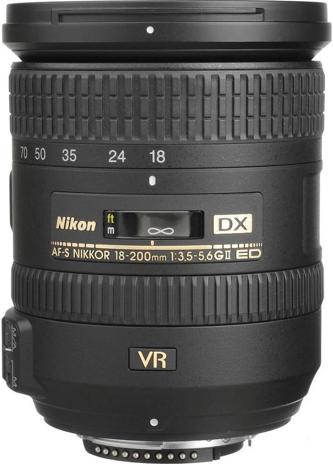 Alt view image 3 of 4 - Nikon AF-S DX 18-200mm f/3.5-5.6G VR II Lens (2192) Intl Model Bundle