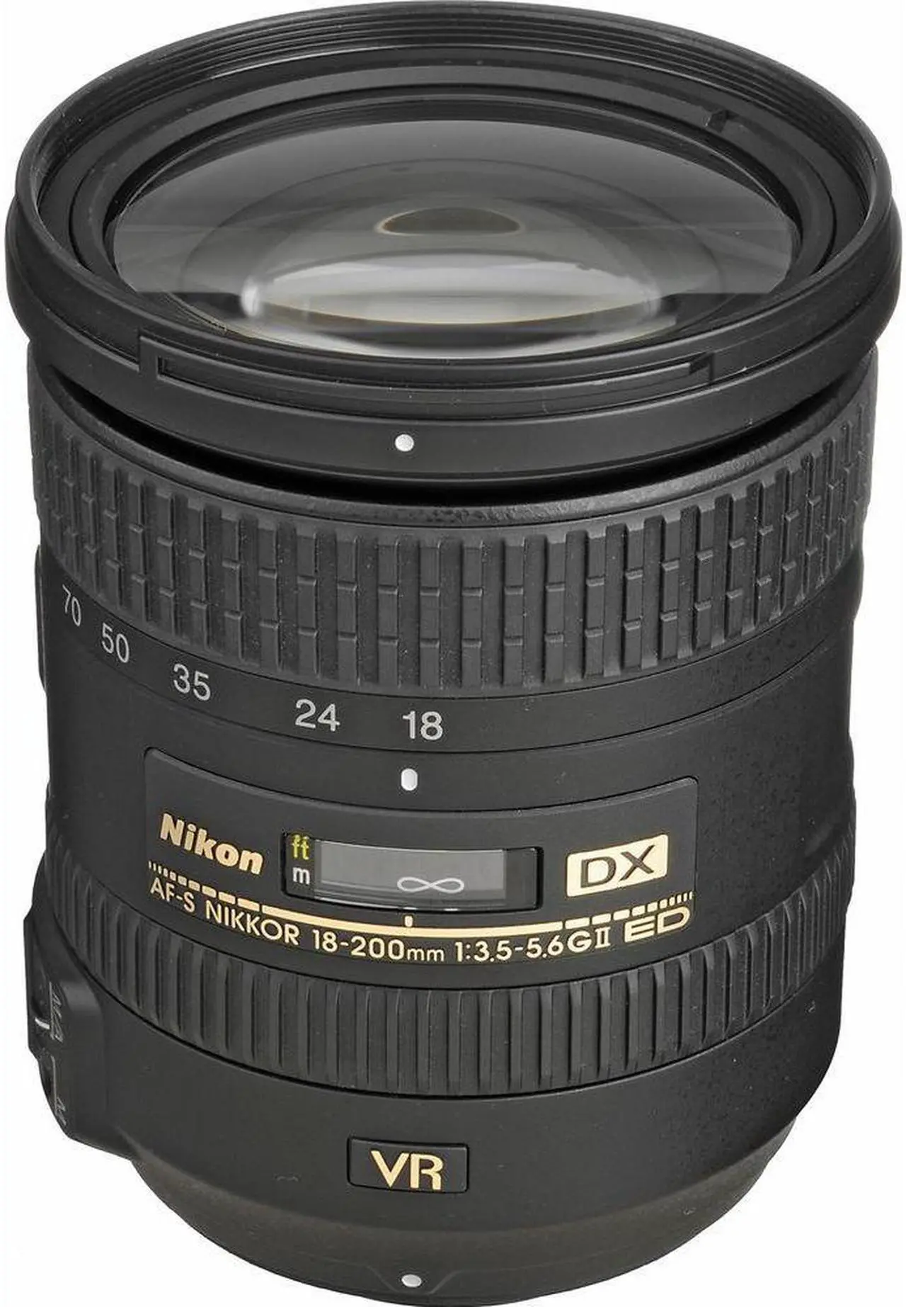 Alt view image 2 of 4 - Nikon AF-S DX 18-200mm f/3.5-5.6G VR II Lens (2192) Intl Model Bundle
