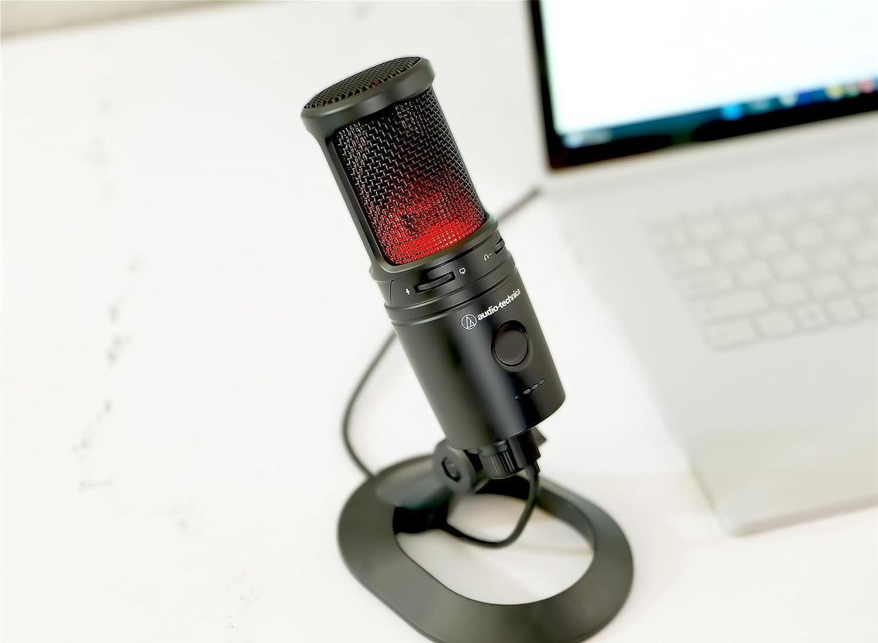 Alt view image 3 of 4 - Audio Technica AT-2020USB-XP Cardioid Condenser USB Microphone - Black