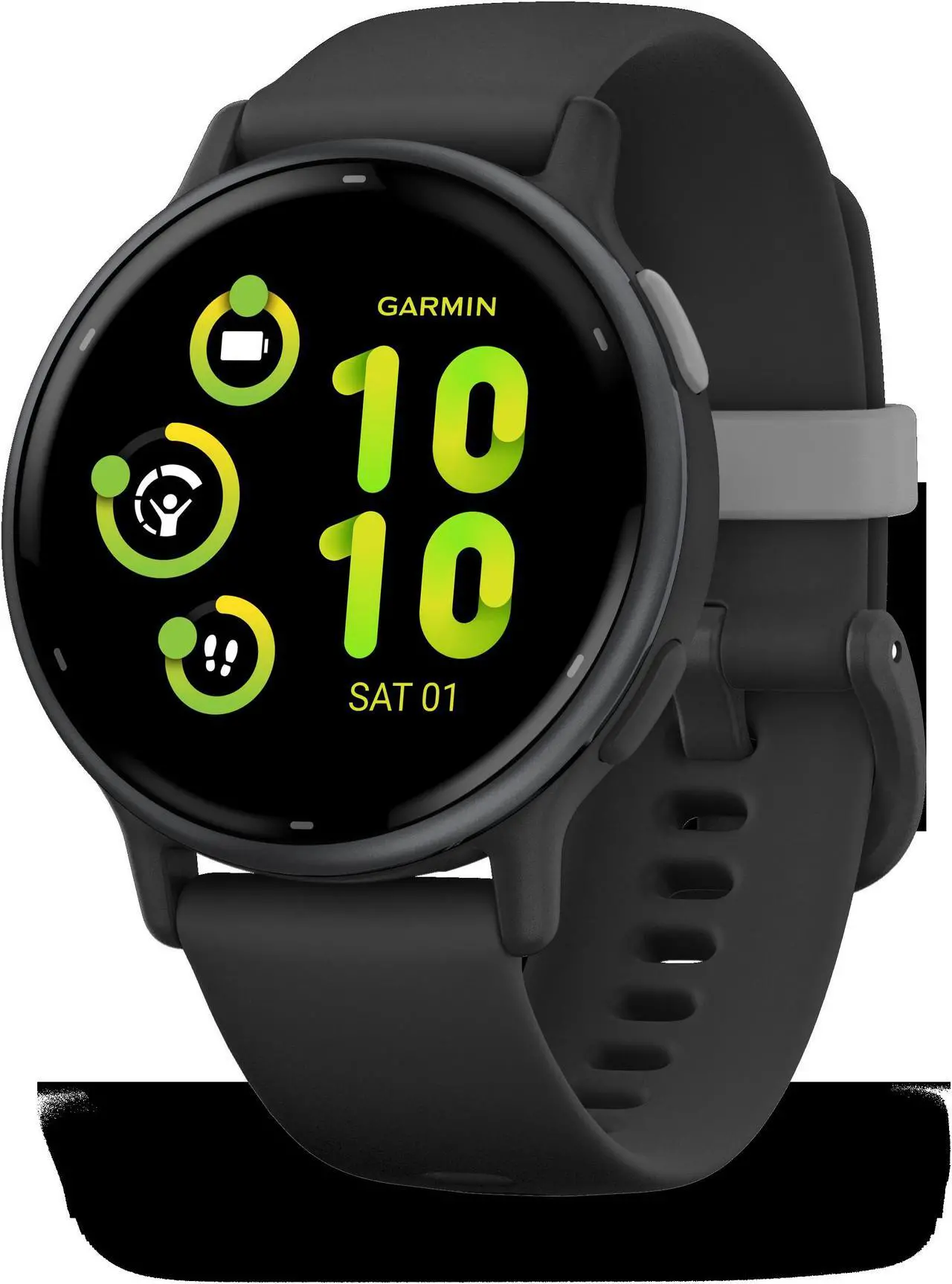 Alt view image 2 of 4 - Garmin Vivoactive 5 Fitness Tracker Smart Watch For Men & Women - Black Case