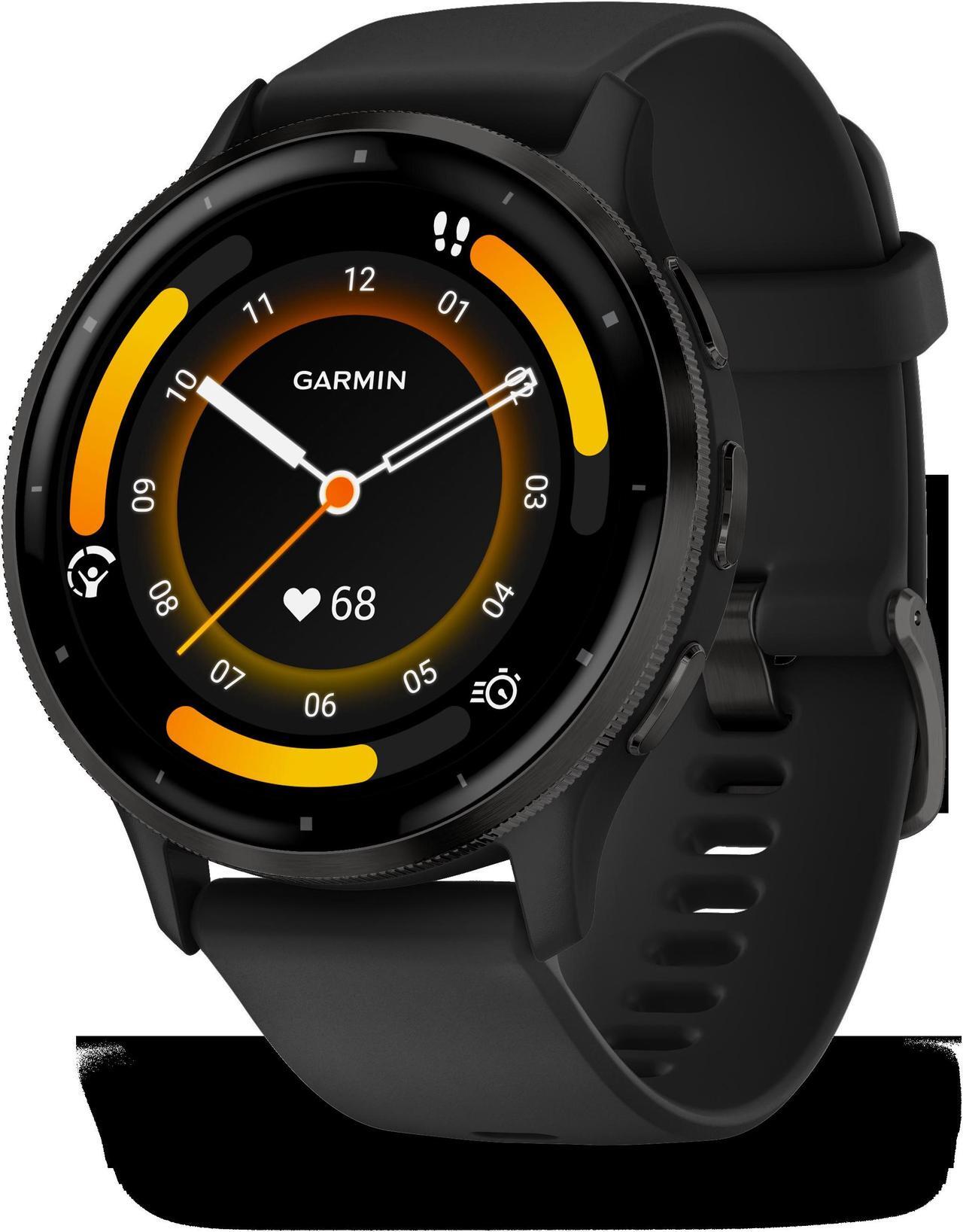 Alt view image 2 of 4 - Garmin Venu 3 Advanced Fitness And Health Tracker Smart Watch -  Black