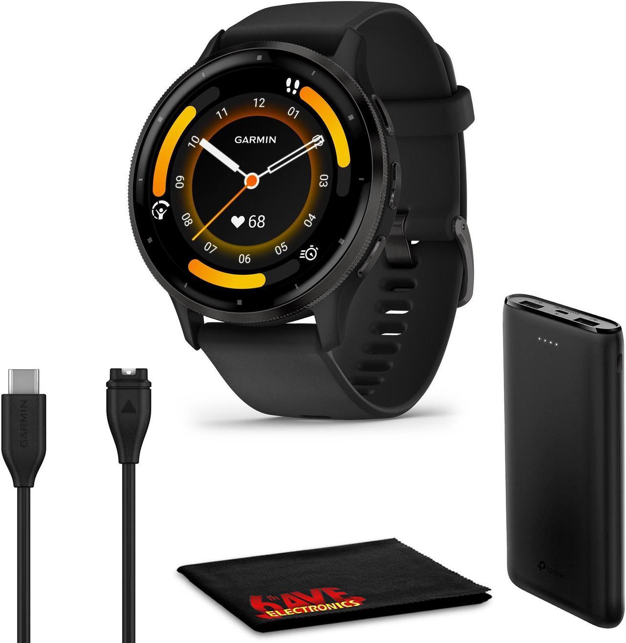 Main image of Garmin Venu 3 Advanced Fitness And Health Tracker Smart Watch -  Black