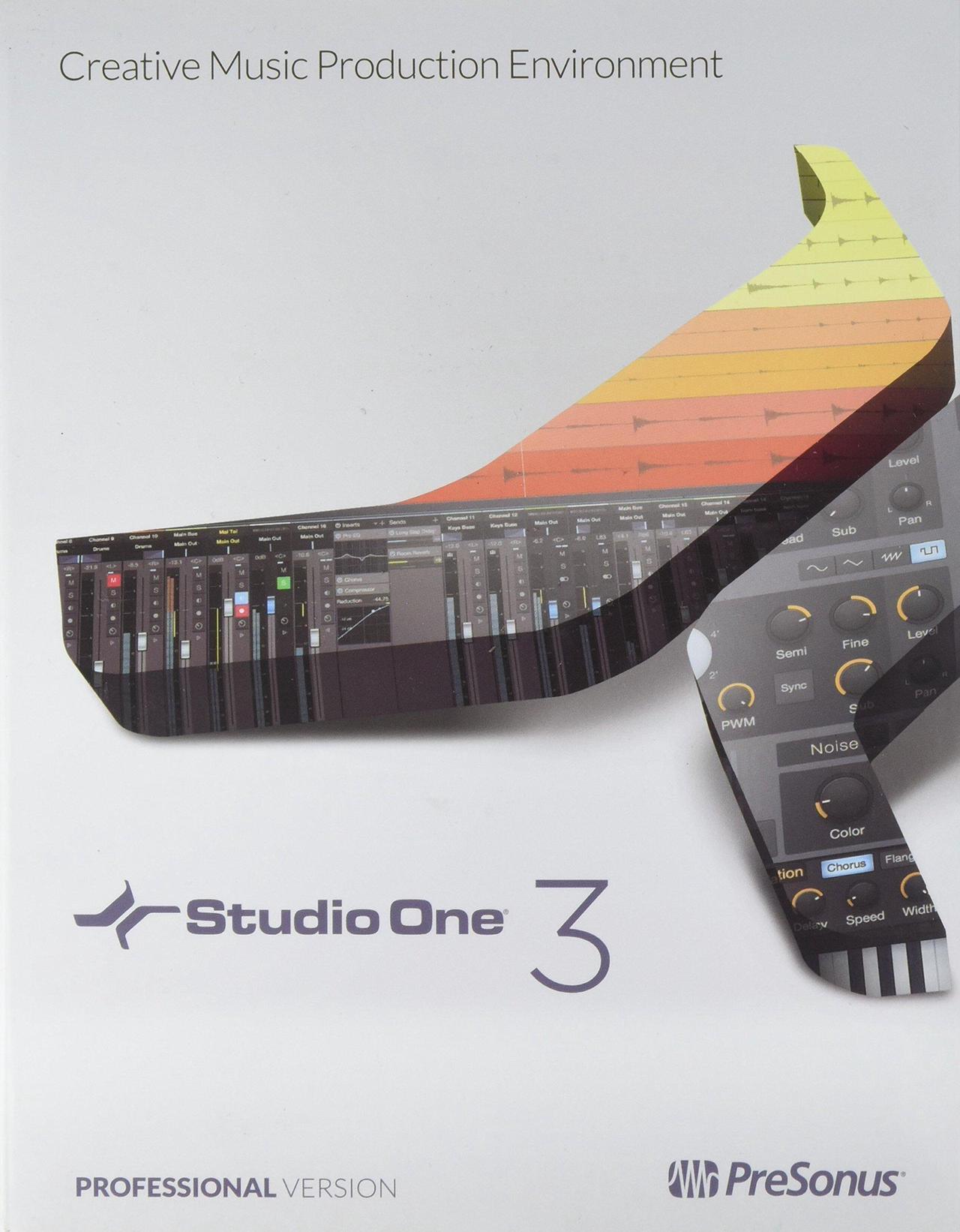 Alt view image 4 of 6 - Presonus Studio One 3 Professional Digital Audio Workstation (Retail Box Version)