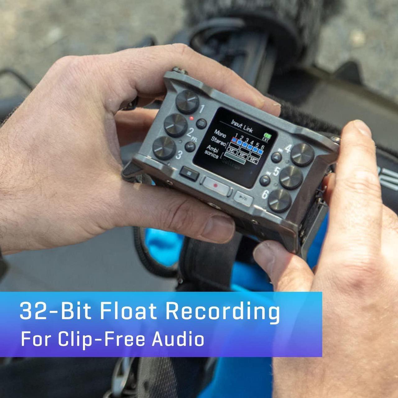 Alt view image 15 of 17 - Zoom F6 Multitrack Field Recorder
