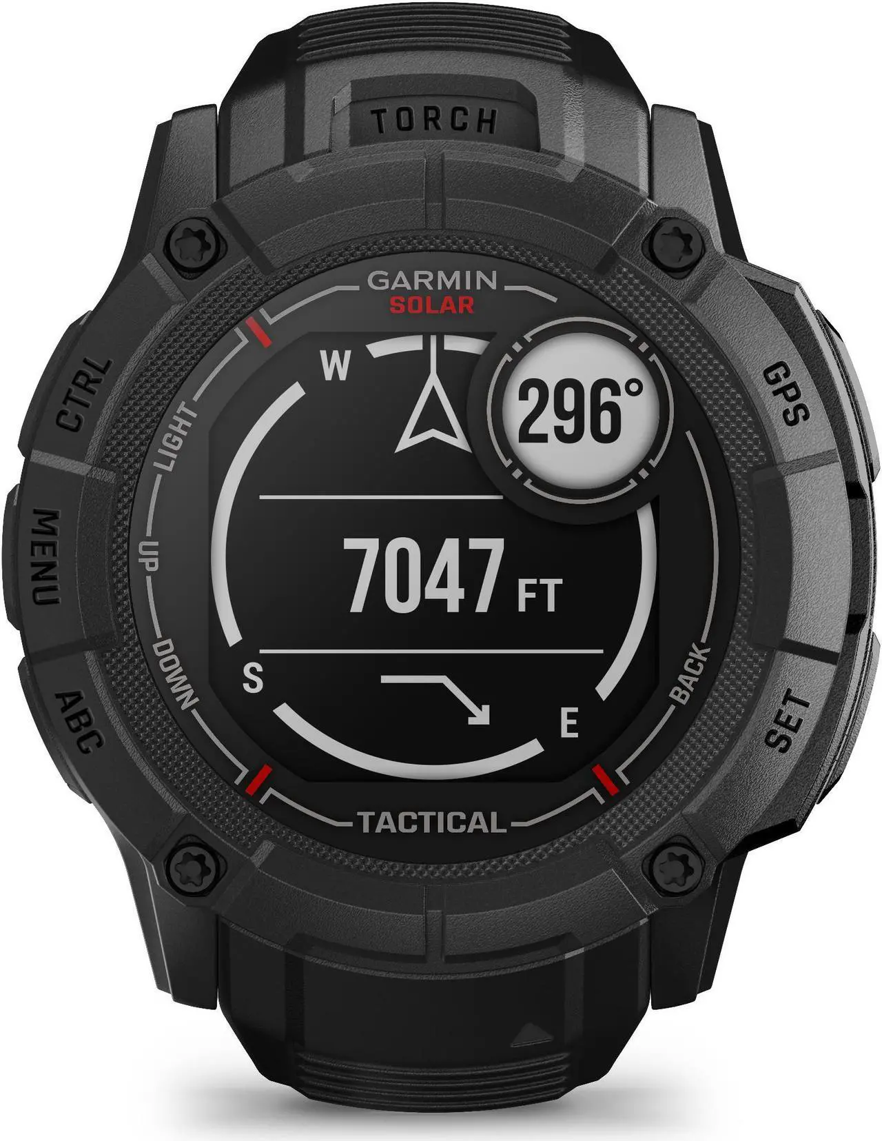 Alt view image 4 of 4 - Garmin Instinct 2X Solar - Tactical Edition Rugged GPS Smartwatch (Black) Bundle