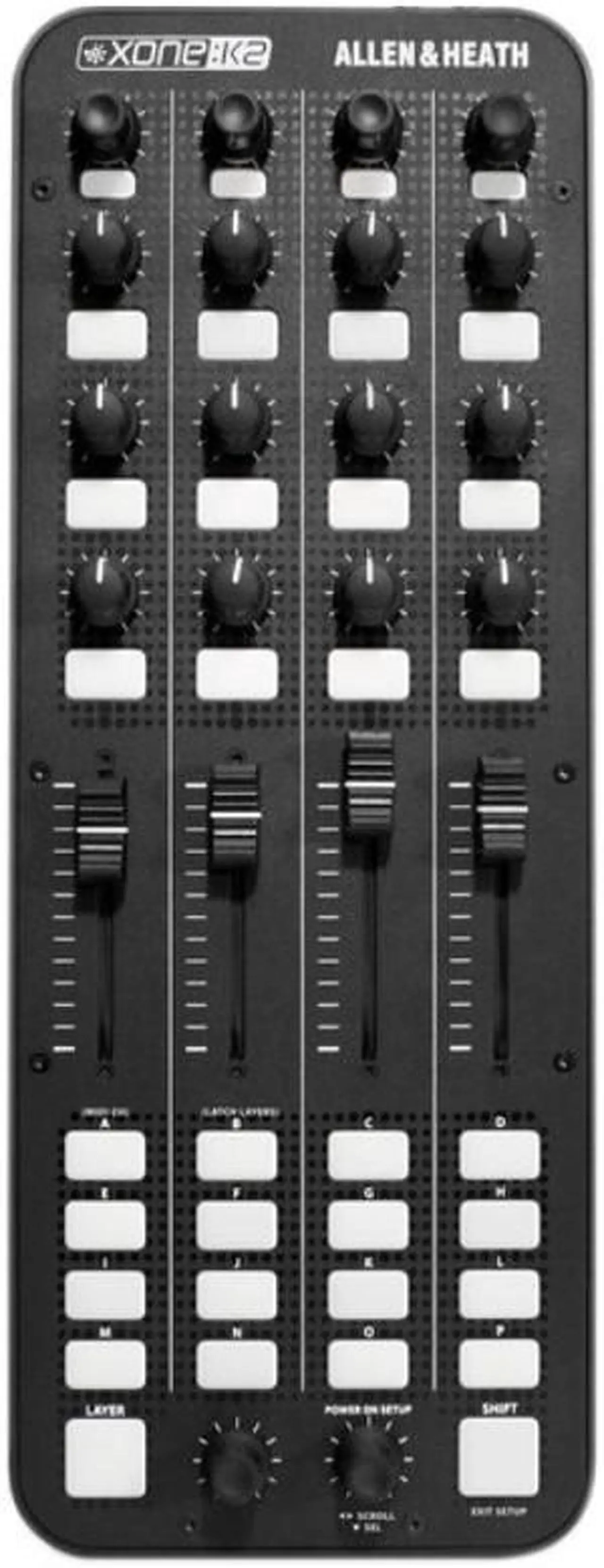 Alt view image 2 of 4 - Allen & Heath AH-XONE:K2 XONE:K2 Professional USB DJ MIDI Controller Bundle