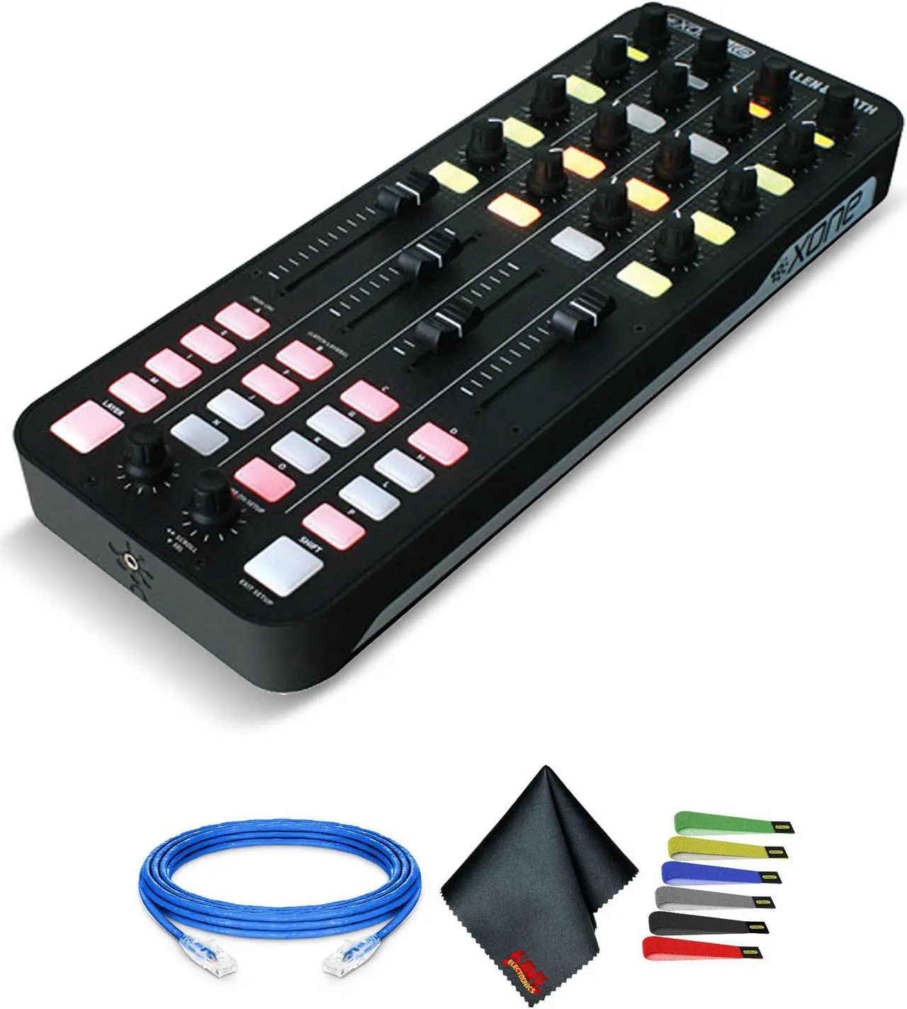 Main image of Allen & Heath AH-XONE:K2 XONE:K2 Professional USB DJ MIDI Controller Bundle